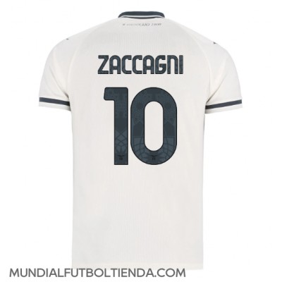 Camiseta Lazio Mattia Zaccagni #10 Segunda Equipación Replica 2025-26 mangas cortas Camiseta Lazio Mattia Zaccagni #10 Segunda Equipación Replica 2025-26 mangas cortas